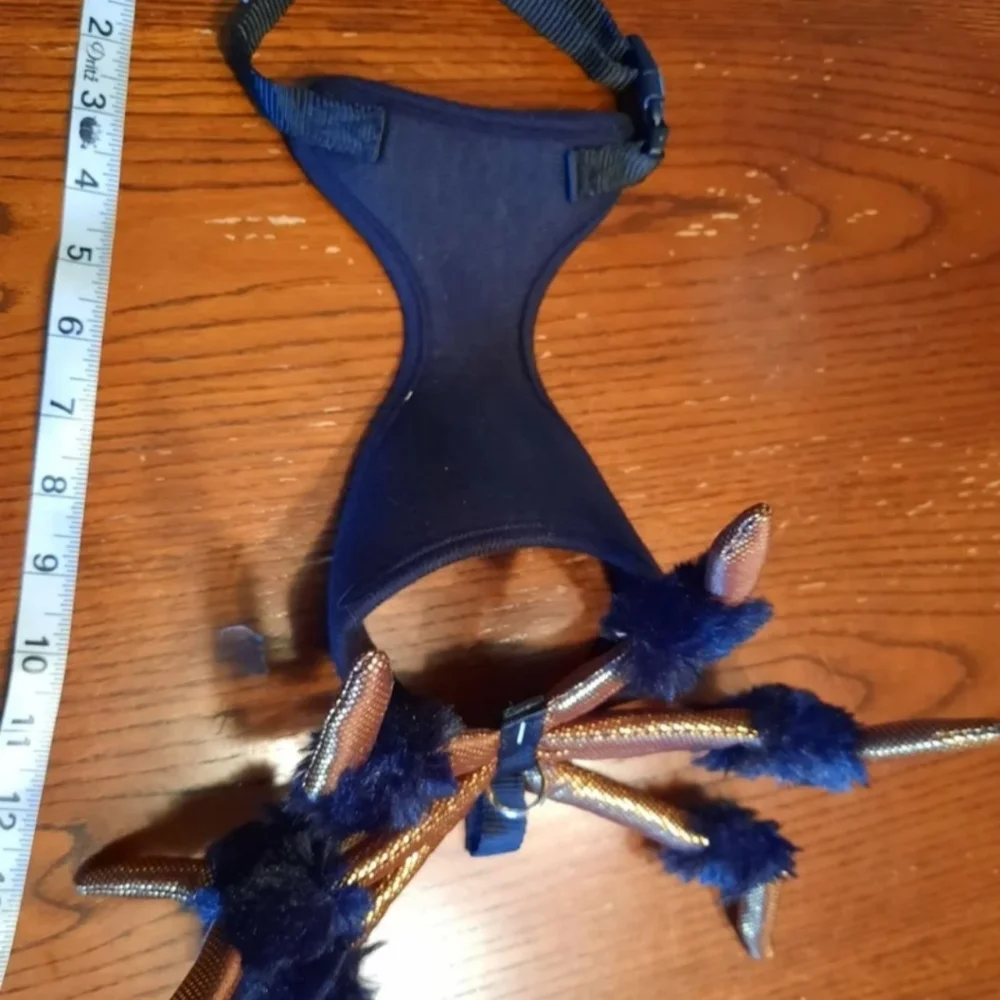 Spider costume harness for small dog Halloween